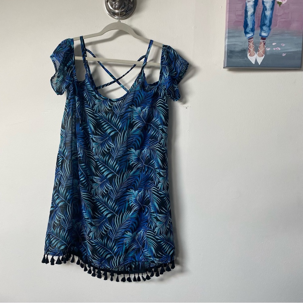 Miken swim off shoulder cover up